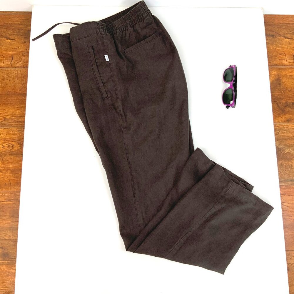 Onia Brown Drawstring Men’s Pants - Picture 11 of 16